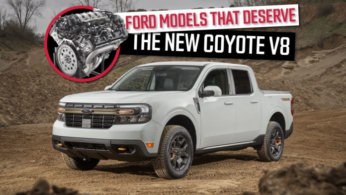 5 Classic And Current Ford Models We'd Love To See With The New Coyote V8 Crate Engine