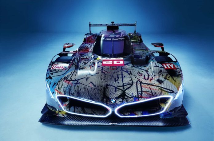 BMW M Hybrid V8 Art Car Revealed Ahead Of Le Mans Race