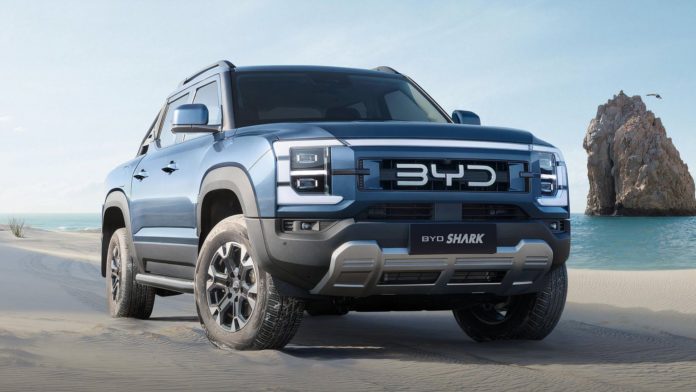 BYD Shark Pickup Debuts As A Plug-In Hybrid Workhorse