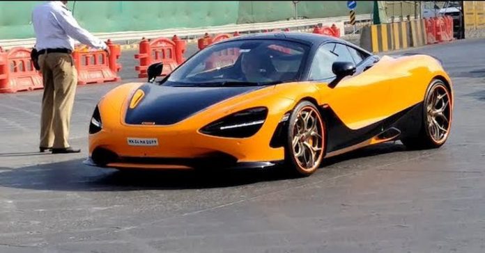 Gautam Singhannia's McLaren 750S