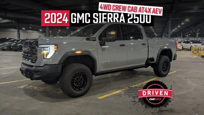 Driven: 2024 GMC Sierra 2500 4WD Crew Cab AT4X AEV Edition Fears Nothing 