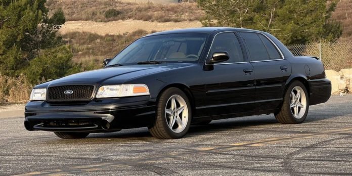 Mustang-Cobra–Powered Ford Crown Victoria Is Today's Bring a Trailer Find