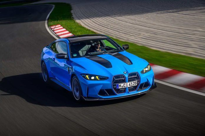 Riviera Blue Looks Stunning on the 2025 BMW M4 CS