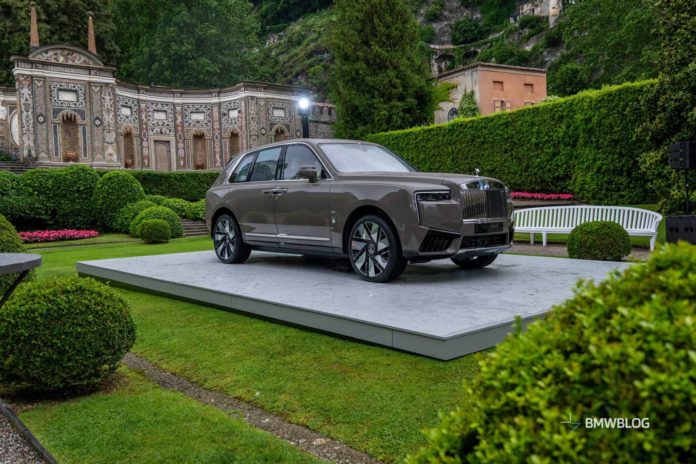 Rolls-Royce Cullinan Facelift Makes Public Debut At Villa d'Este