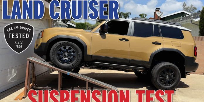 We Look under the 2024 Toyota Land Cruiser and Test Its Suspension