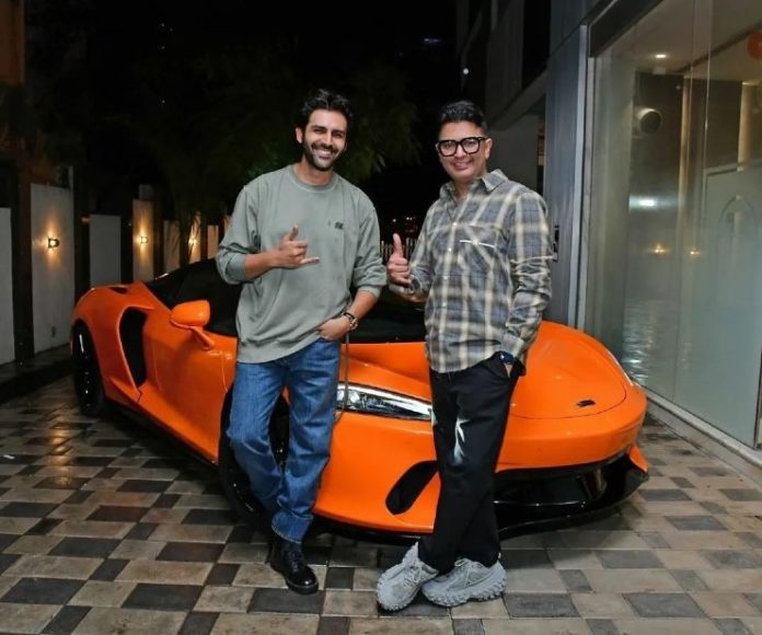 Kartik Aaryan's McLaren GT