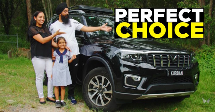 Indian Family Australia Mahindra Scorpio-N