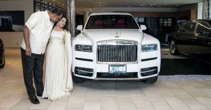 Rolls Royce Cullinan anniversary gift