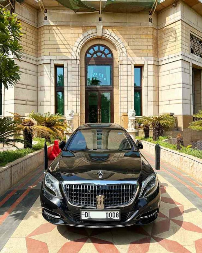 President Murmu's Maybach S600 Guard Pullman