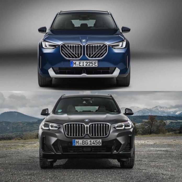 Photo Comparison: 2025 BMW X3 (G45) vs. Previous X3 (G01)