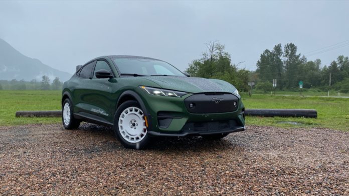 Review: 2024 Ford Mustang Mach-E Rally finds clarity in the mud