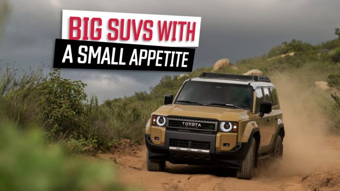 The Most Fuel Efficient Large SUVs On Sale In The USA