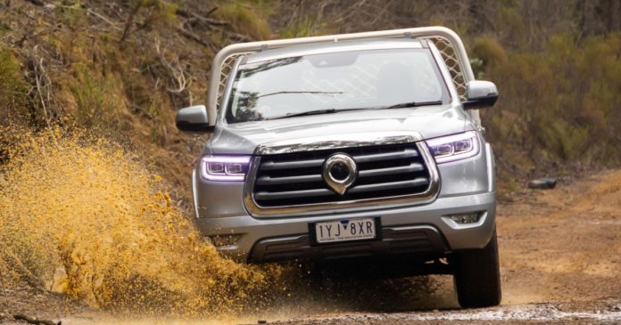 2024 GWM Ute Cannon CC off-road review