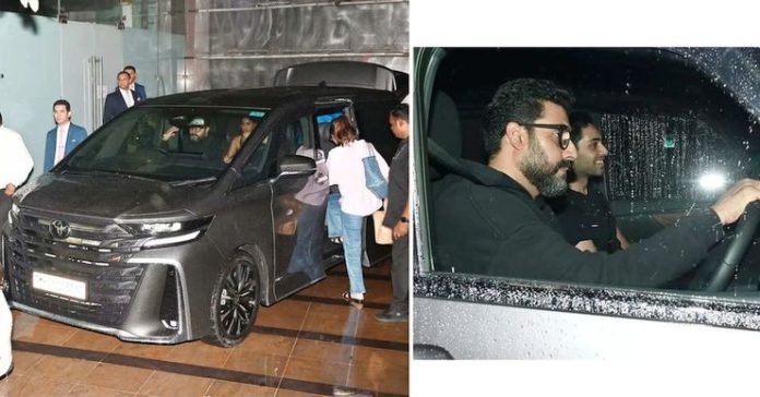 Abhishek Bachchan's Vellfire