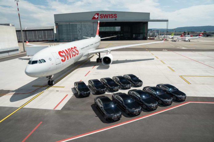 BMW Becomes the “Premium Limousine” Partner of SWISS Airlines