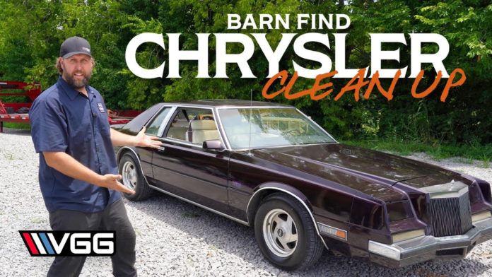 Barn Find Chrysler Clean up – This Weird Mopar Is Getting Its First Wash And Buff In 22 YEARS At The Vice Grip Garage!