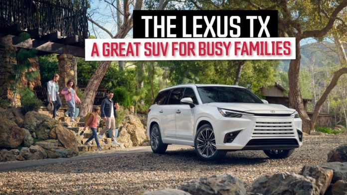 Five Features That Make The Lexus TX A Great SUV For Busy Families