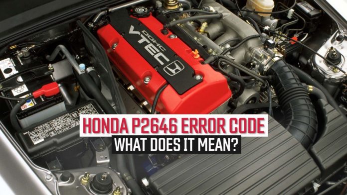 P2646 Honda Code: What It Is And How To Fix It