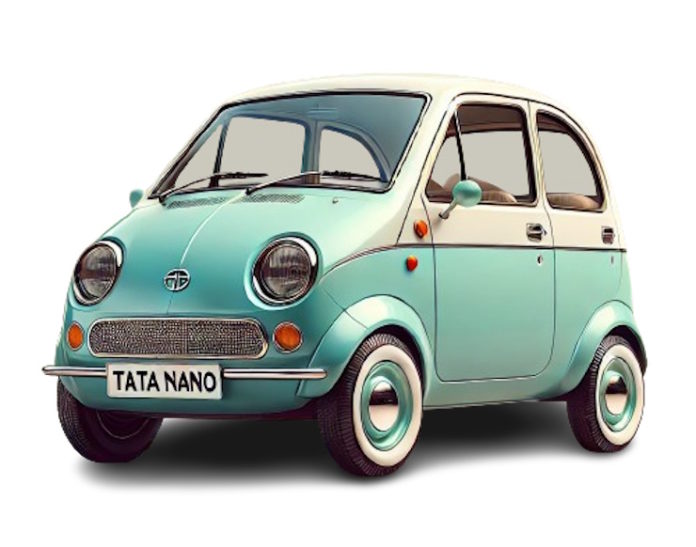 Tata Nano of the 1960s imagined 