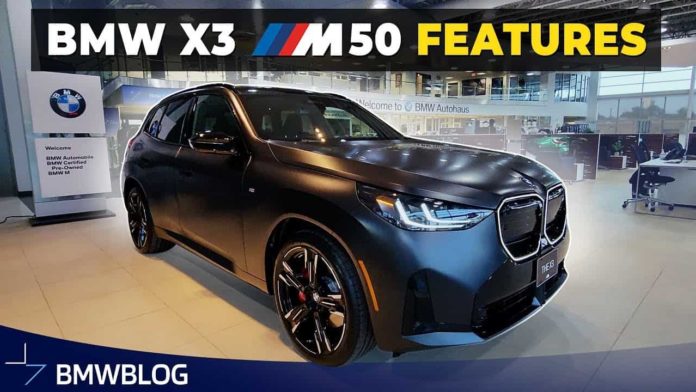 2025 BMW X3 M50 For The US Market: Walkaround Video