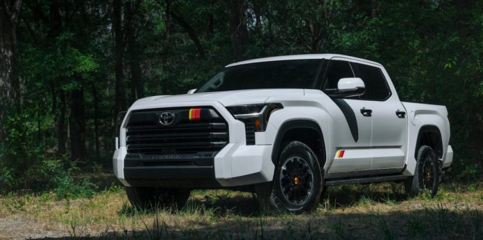 2025 Toyota Tundra Adds TRD Rally Package with Colorful Badging