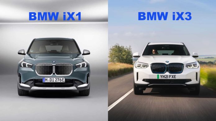 BMW iX1 vs. BMW iX3: A Comprehensive Comparison of Two European Electric SUVs