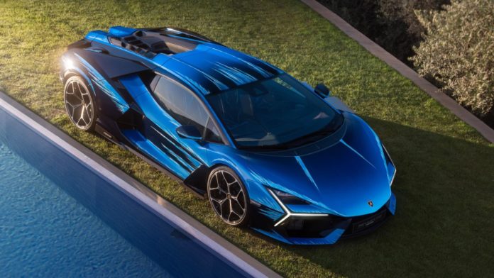 Hand-Painted Lamborghini Revuelto Needed New Tools For Its Snazzy Cabin