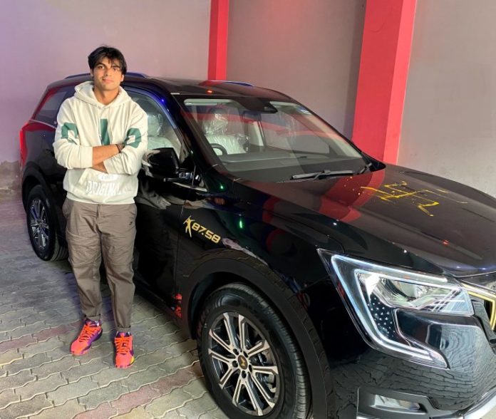 Neeraj Chopra XUV