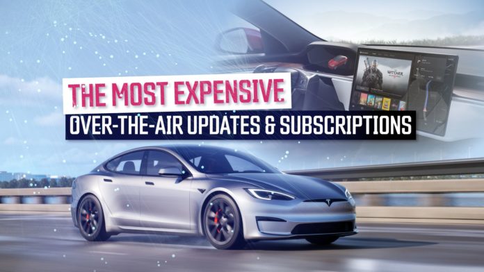 The Most Expensive Over-The-Air Updates And Subscriptions Available