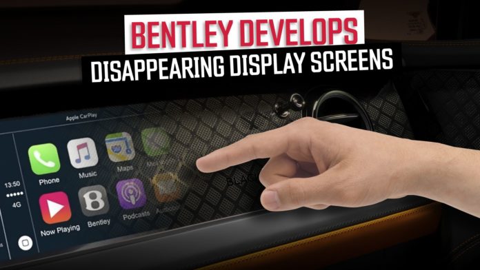 Video: Bentley Has Had Enough Of Unsightly Infotainment Displays