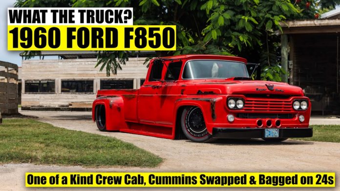 What The Truck? This Hand Built 1960 Ford F850 Super Duty Crew Cab Took A Lot More Than You Might Think To Get This Cool