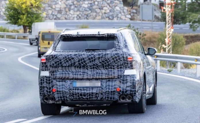 BMW X5 M60e Spied With Quad Exhaust System: Video