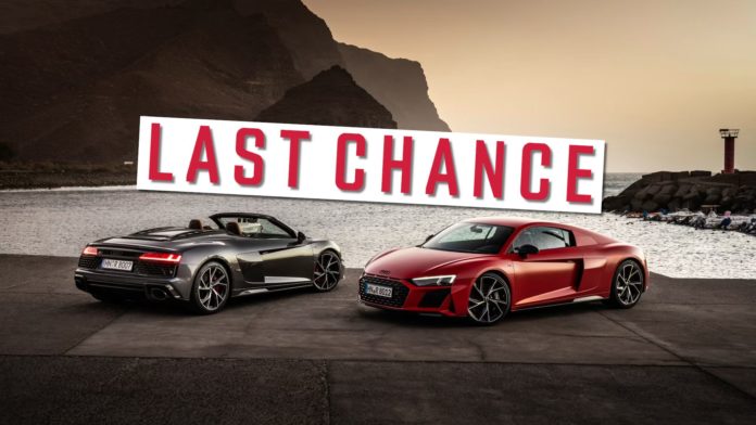 Video: There's Still Time To Buy A Brand New Audi R8 Supercar