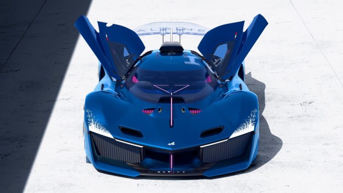 Alpine's V6 Hydrogen Hypercar Will Save Combustion