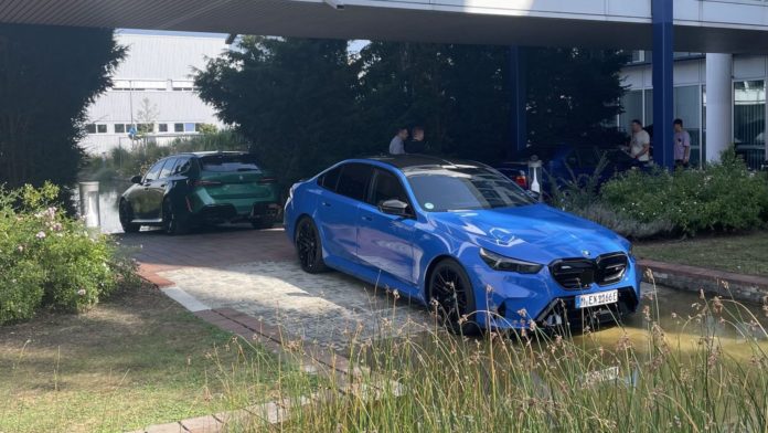 Bold in Blue: The New 2025 BMW M5 in Santorini Blue