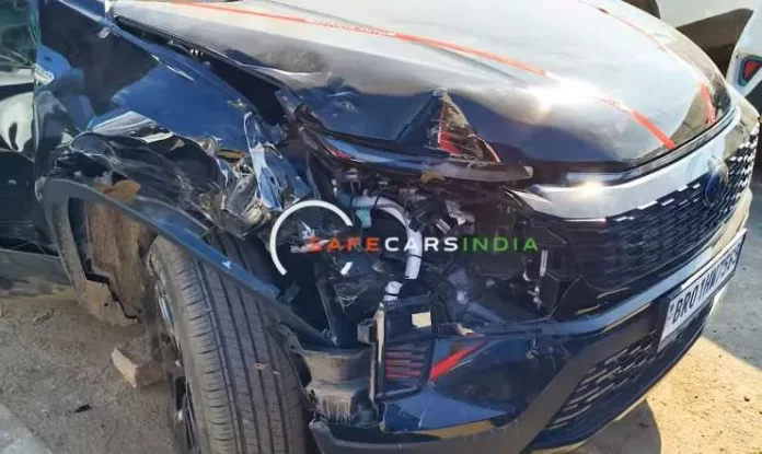 all-new-Tata-Safari-accident-due-to-brake-failure