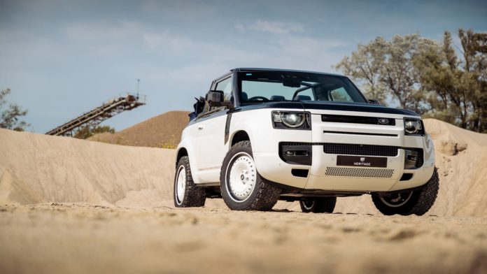 Land Rover Defender 90 Drop-Top Looks Like A Tall Sports Car