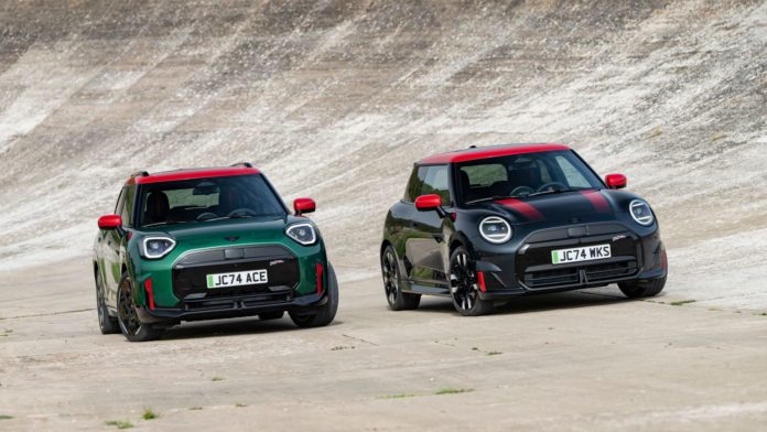 Mini's First-Ever Electric JCWs Look Sharp But Lack Bite