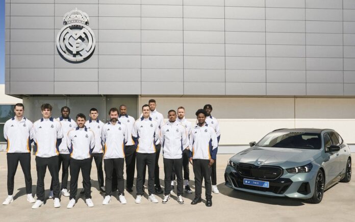 Real Madrid Basketball Team Receives BMW Electric Vehicles for the 2024-2025 Season