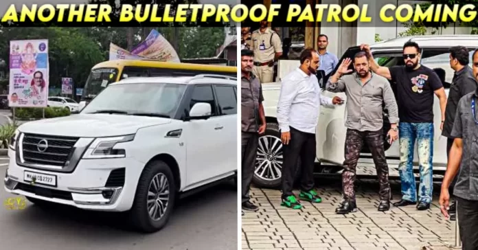 salman khan new nissan patrol bulletproof suv