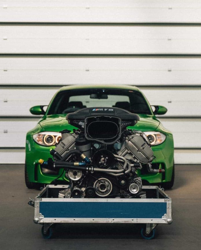 This BMW 1M Has A V8 Engine From The Z4 GT3 Race Car