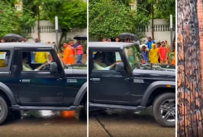 When Amitabh Bachchan Drove A Mahindra Thar 4X4 [Video]